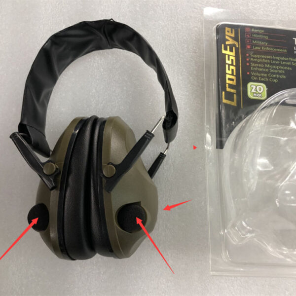 Military Pickup And Anti-noise Tactical Adjustable Earphones - Image 2