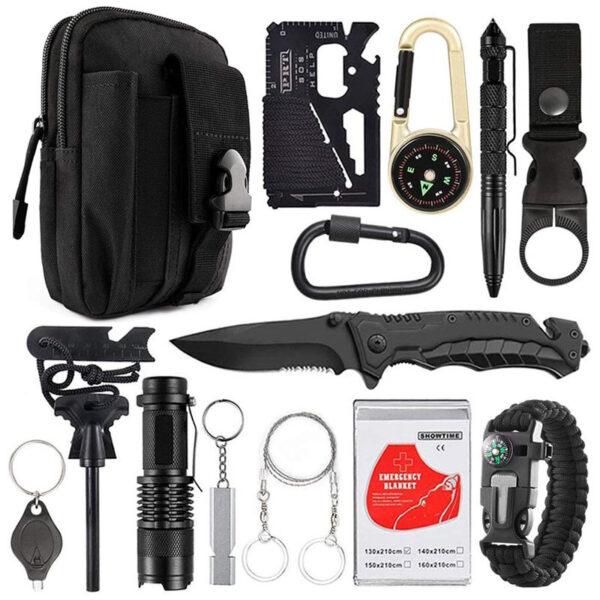 Outdoor Camping Multi-Function Tool, Survival Equipment