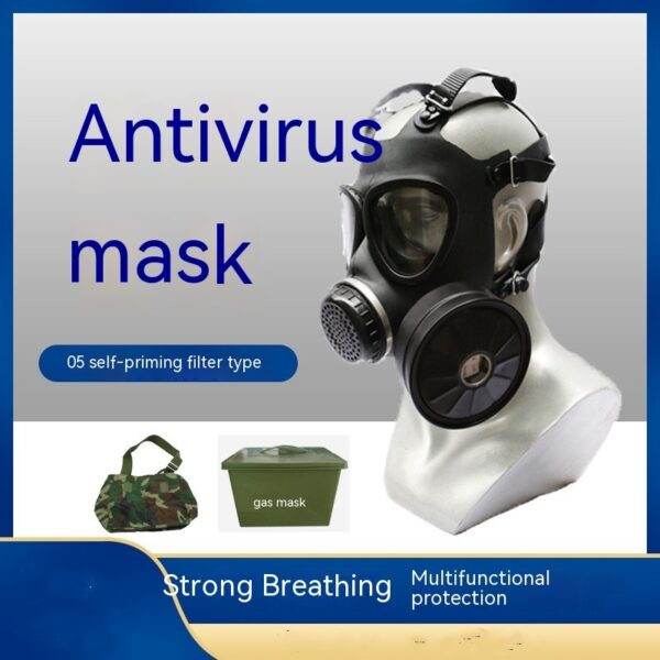 FM Type Gas Mask 05 Type Gas Mask Anti-dust Poisonous Smoke Poison Emergency Mask - Image 8