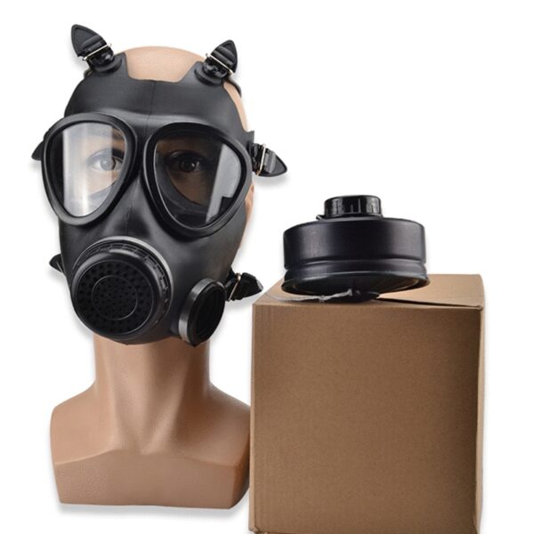 FM Type Gas Mask 05 Type Gas Mask Anti-dust Poisonous Smoke Poison Emergency Mask - Image 3