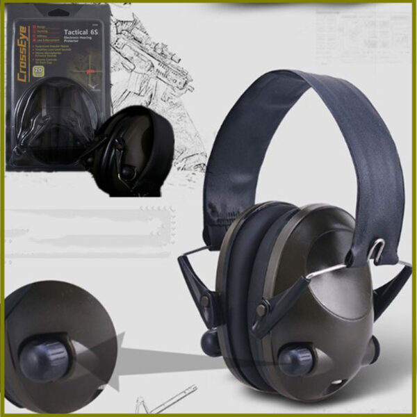 Military Pickup And Anti-noise Tactical Adjustable Earphones - Image 4